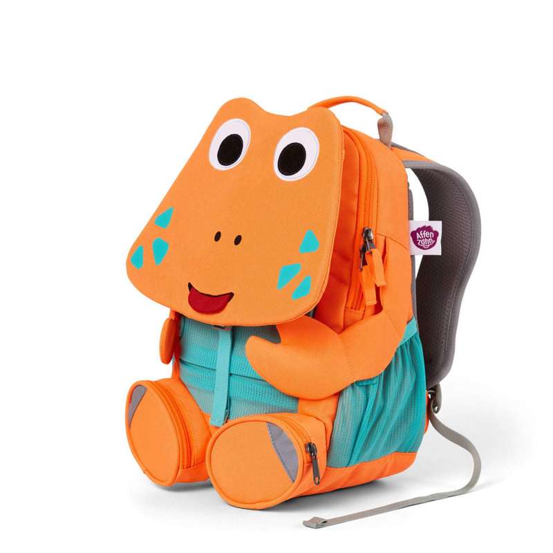 Affenzahn Duży ergonomiczny plecak dla dzieci - Neon Krab