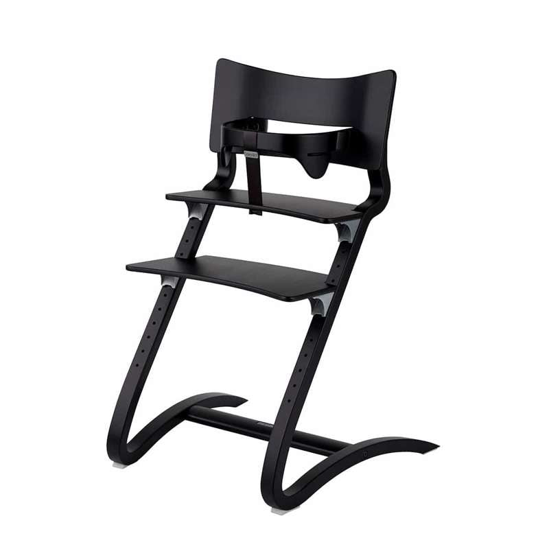 Leander Classic Krzesło do karmienia z pałąkiem - Czarne