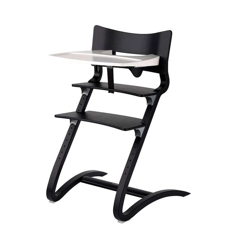 Leander Classic Krzesło do karmienia z pałąkiem - Czarne