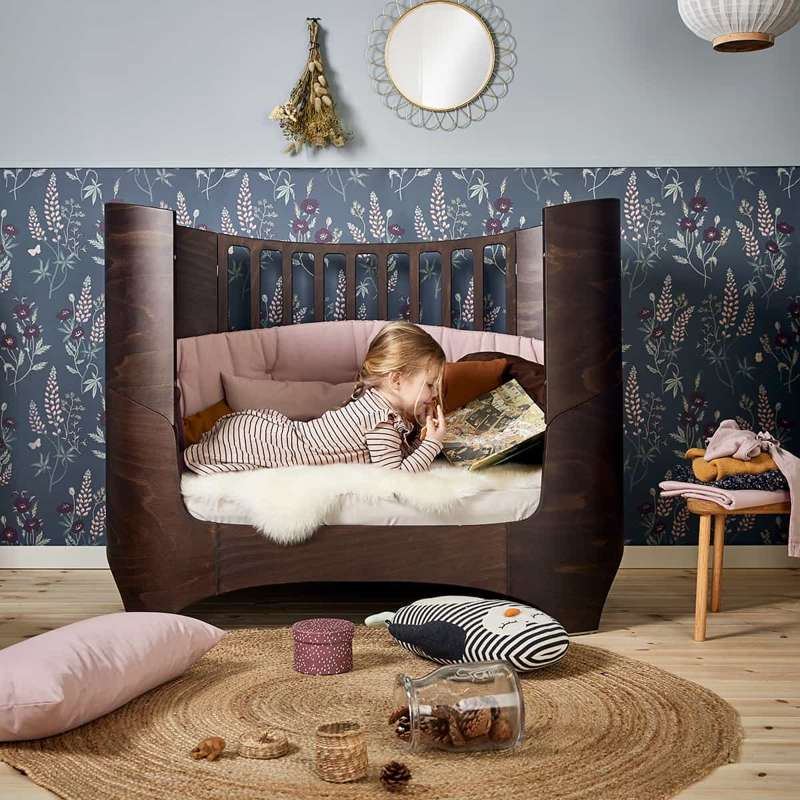 Leander Lagen 60x115 cm do łóżeczka dziecięcego - Organiczne - 2 szt. - Śnieg