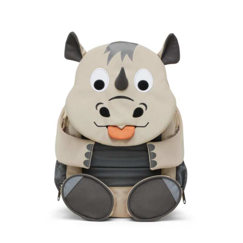 Affenzahn Duży ergonomiczny plecak dla dzieci - Nosorożec