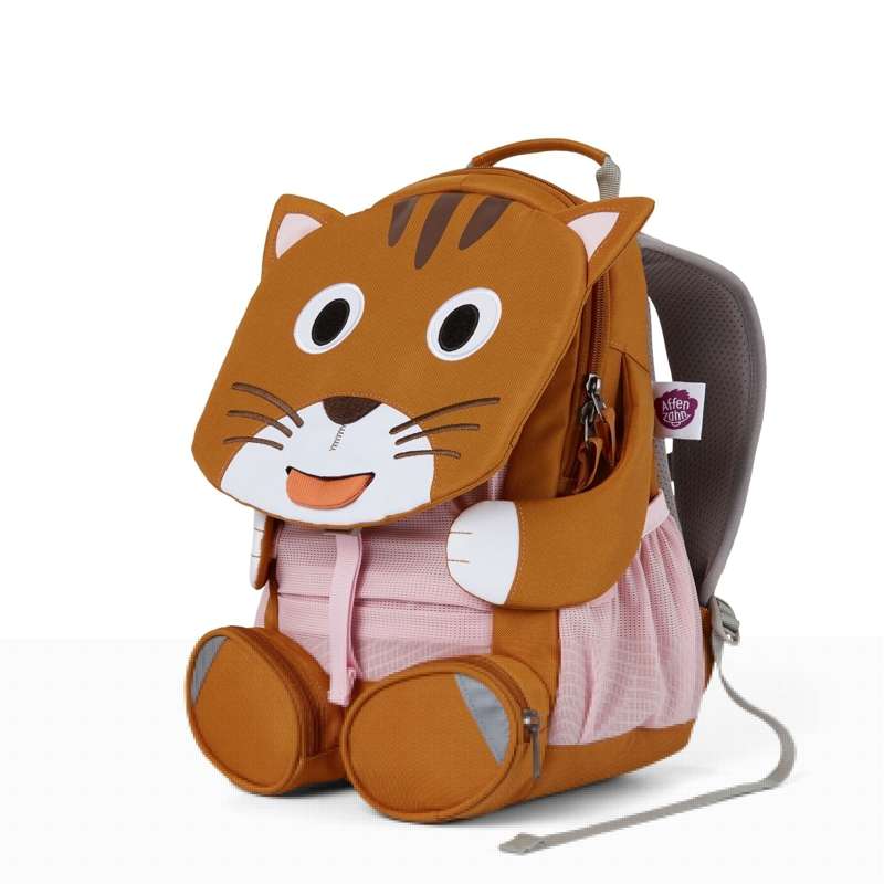 Affenzahn Duży ergonomiczny plecak dla dzieci - Kot